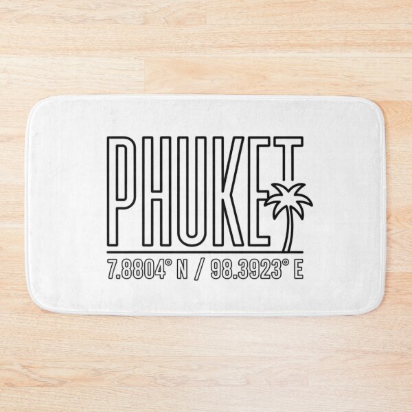 Item preview, Phuket Thailand Coordinates Design | Minimal Travel Design designed and sold by Timeless Design.