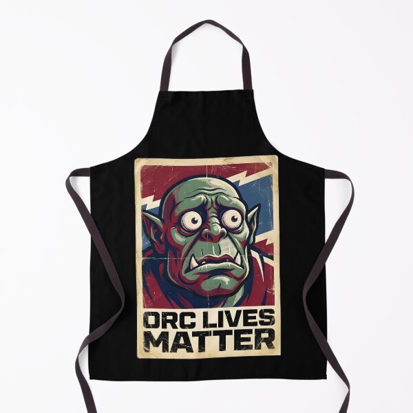Item preview, Orc lives matter designed and sold by Boardgameo.