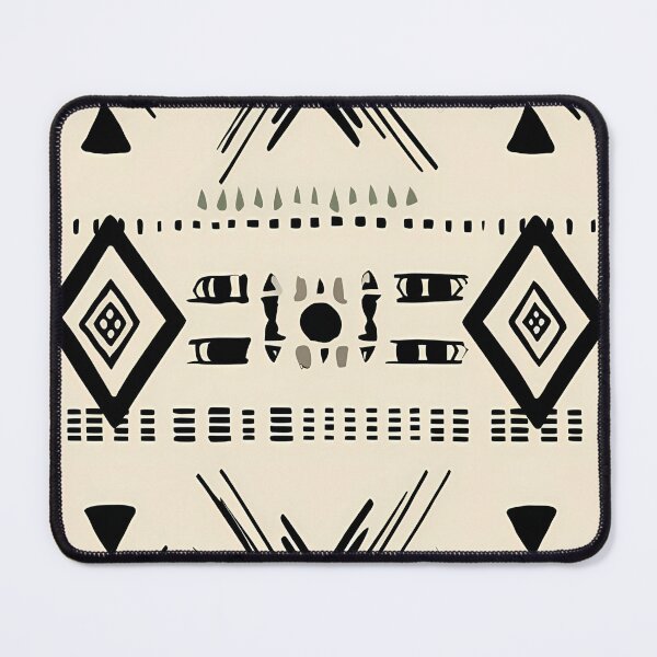 Item preview, Tan and Black Tribal Print designed and sold by 20sidehustle21.