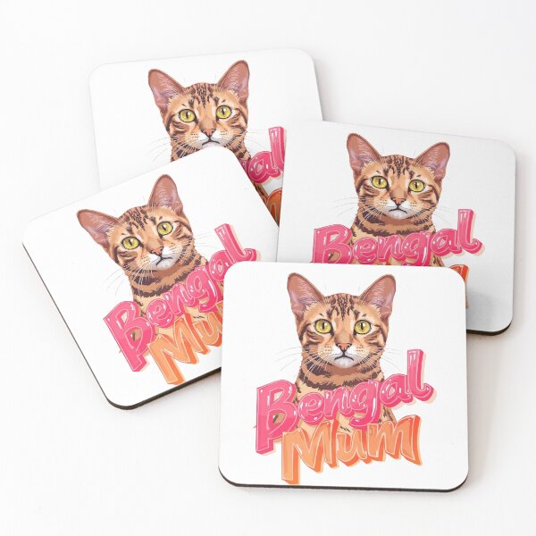 Item preview, Bengal Cat Mum designed and sold by MoonMonkeyNbear.