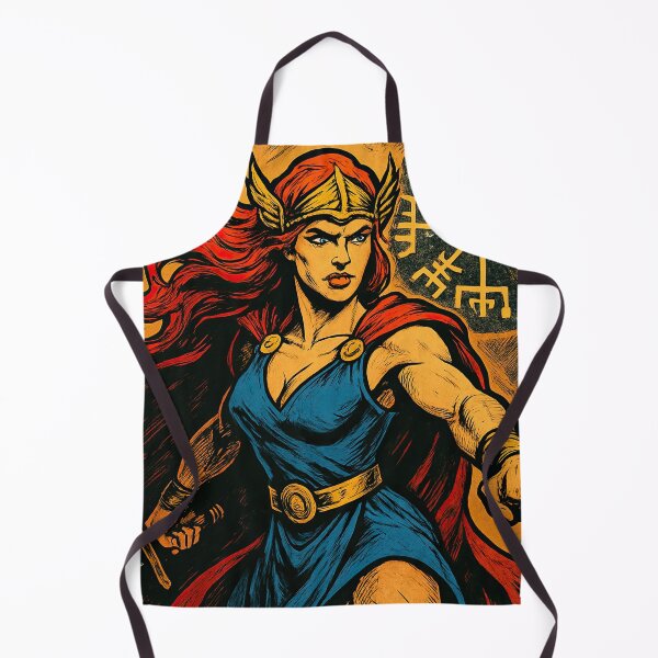 Item preview, Gefjon, Norse mythology | Comics stylCartoone - designed and sold by ComicsFactory.