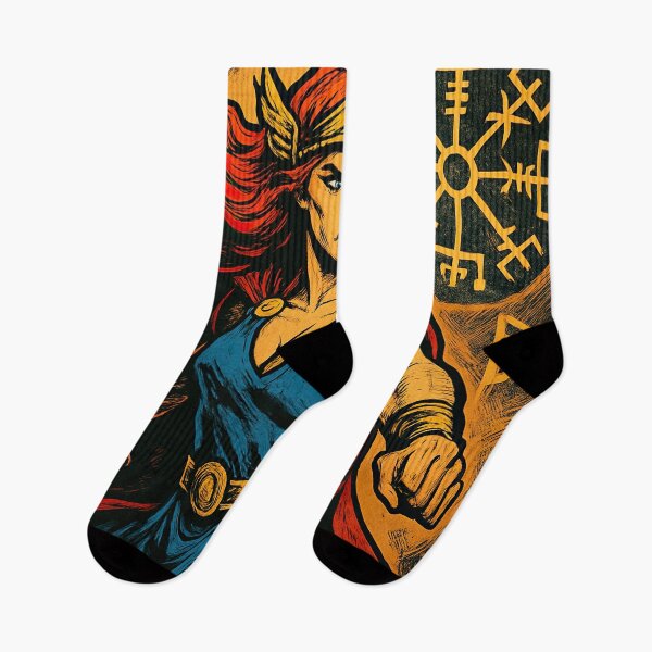 Item preview, Gefjon, Norse mythology | Comics stylCartoone -  designed and sold by ComicsFactory.