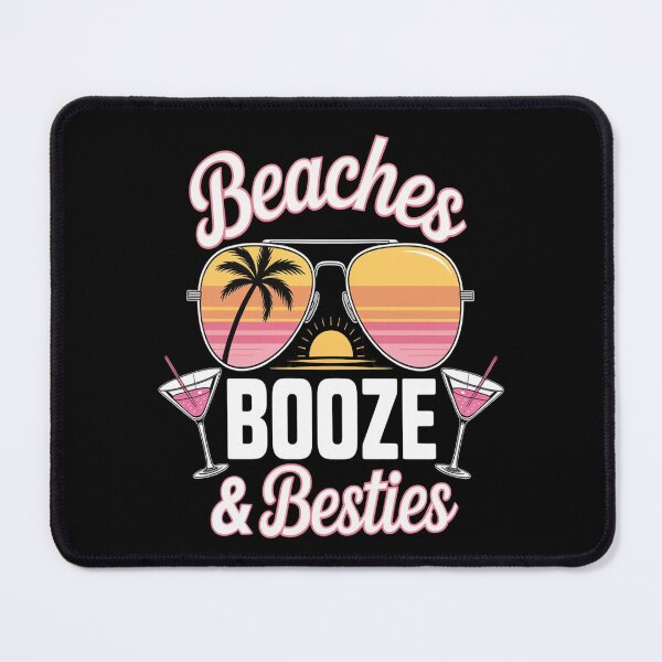 Item preview, Weekend Trip Friends Beaches Booze & Besties Vacation Beach designed and sold by HaiharryCartoon.