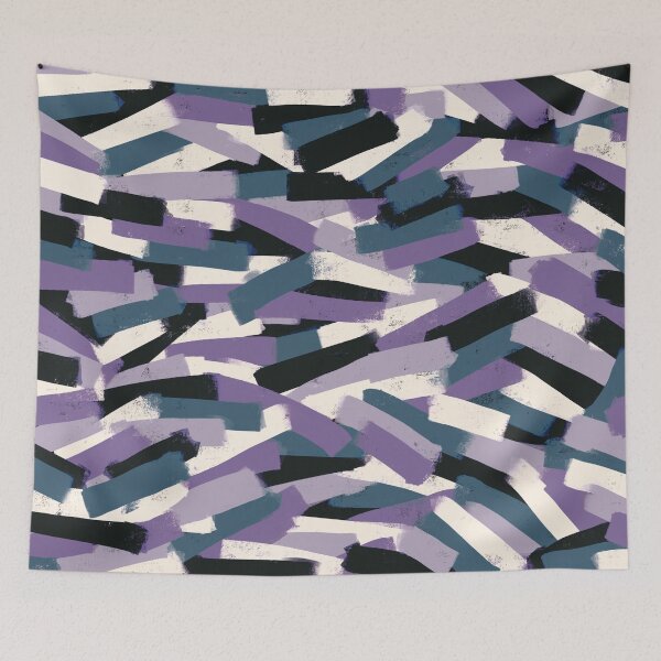 Item preview, Striped Smudge Pattern  designed and sold by OneThreeSix.
