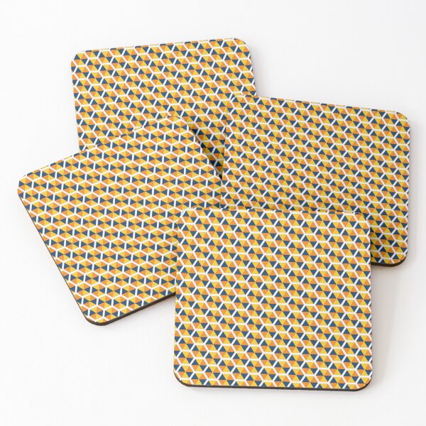Item preview, Boho Yellow Honeycomb Grid - Abstract Geometric Shape Pattern  - Mother'S Day Gifts designed and sold by RoyalStarsPatts.