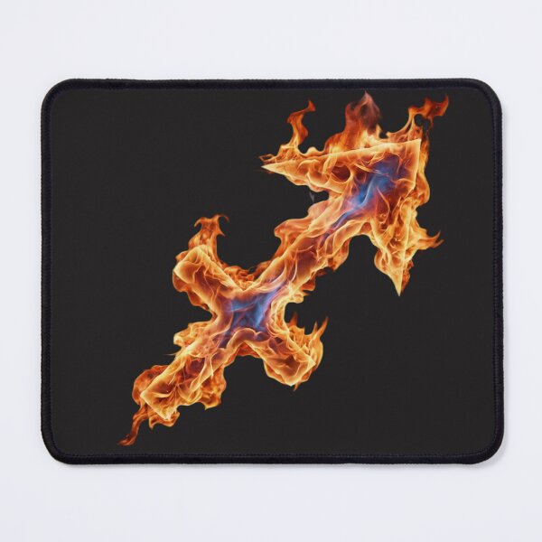 Item preview, 3D Realistic Fire Sagittarius Zodiac Sign - Burning Archer Arrow Symbol designed and sold by PixMoody.
