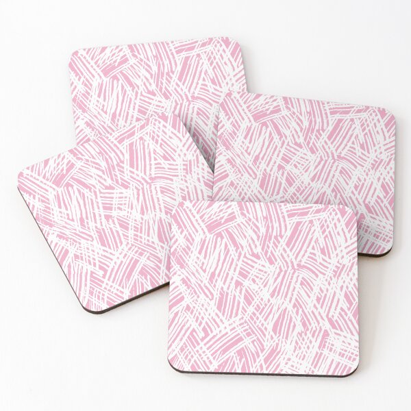 Item preview, Lines Sketch in Pink and White designed and sold by OneThreeSix.