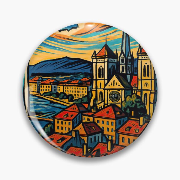 Item preview, Geneva, city | Comics stylCartoone -  designed and sold by ComicsFactory.