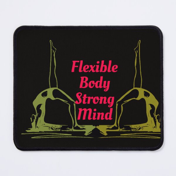 Item preview, Yoga Flexibility Motivation | Strong Mind Design designed and sold by Adappai.