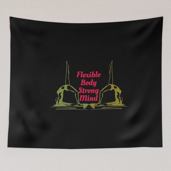 Item preview, Yoga Flexibility Motivation | Strong Mind Design designed and sold by Adappai.