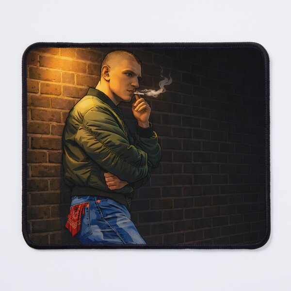 Item preview, Skinhead Smoking designed and sold by Leatherandsmoke.