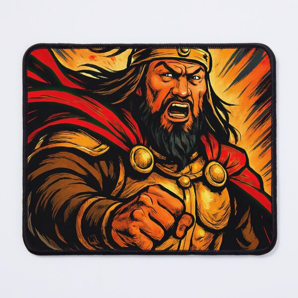 Item preview, Genghis Khan, leader | Comics stylCartoone - designed and sold by ComicsFactory.