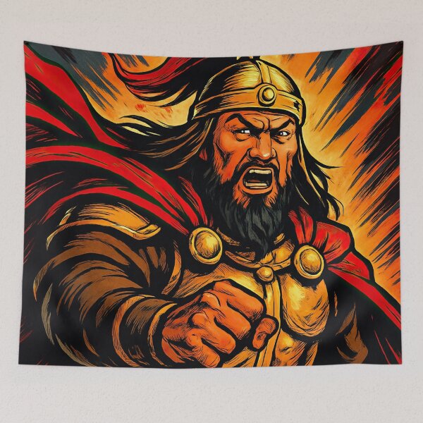 Item preview, Genghis Khan, leader | Comics stylCartoone -  designed and sold by ComicsFactory.