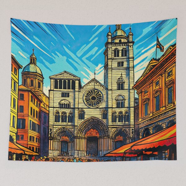 Item preview, Genoa, city | Comics stylCartoone -  designed and sold by ComicsFactory.