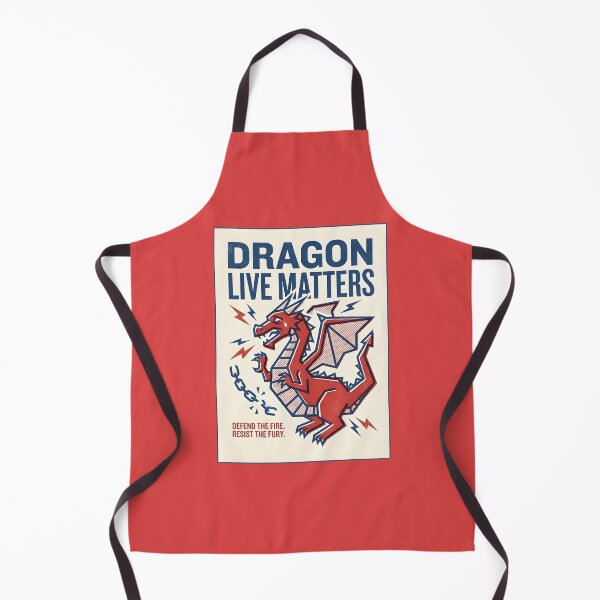 Item preview, Dragon lives matter designed and sold by Boardgameo.