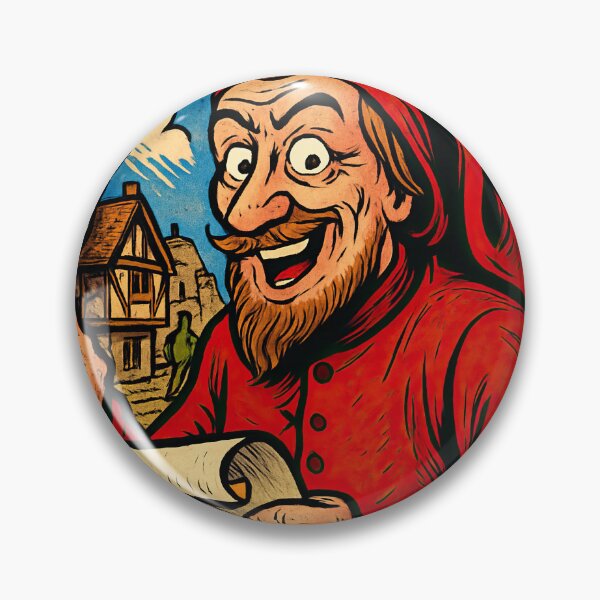 Item preview, Geoffrey Chaucer, author | Comics stylCartoone -  designed and sold by ComicsFactory.