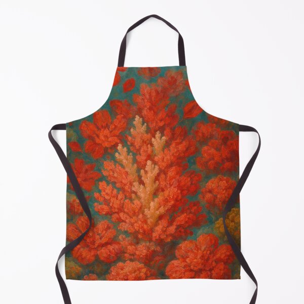 Item preview, Floral Reef Bloom – Painterly Coral Fantasy designed and sold by LuxuryApparels.