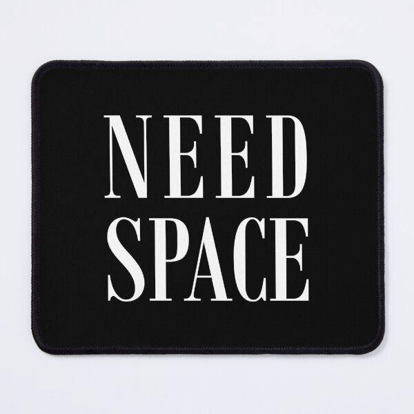 Item preview, Need Space Introvert Quote T-Shirt | Minimal Boundary Typography designed and sold by PixelPlush.