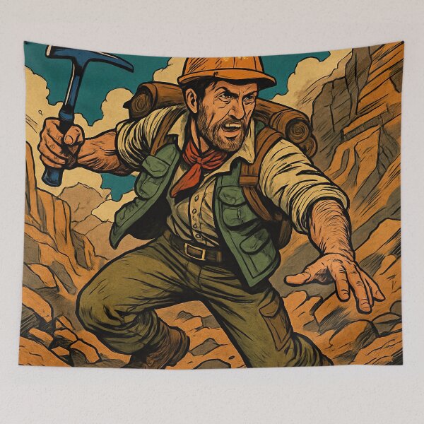 Item preview, Geologist | Comics stylCartoone -  designed and sold by ComicsFactory.