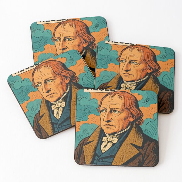 Item preview, Georg Hegel | Comics stylCartoone -  designed and sold by ComicsFactory.