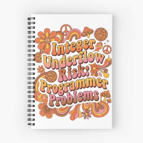 Item preview, Integer Underflow Risk Programmer Problems Retro 70s Groovy designed and sold by anass002.