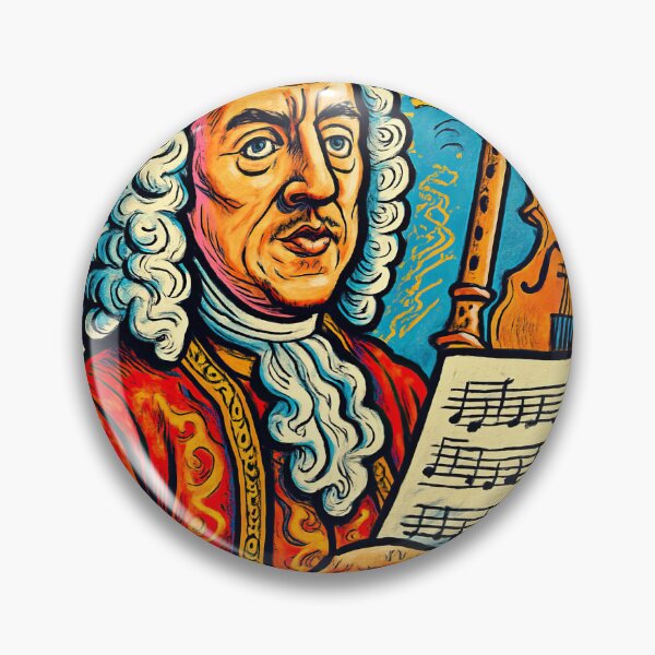 Item preview, Georg Philipp Telemann | Comics stylCartoone -  designed and sold by ComicsFactory.