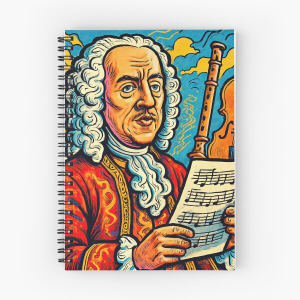 Item preview, Georg Philipp Telemann | Comics stylCartoone -  designed and sold by ComicsFactory.