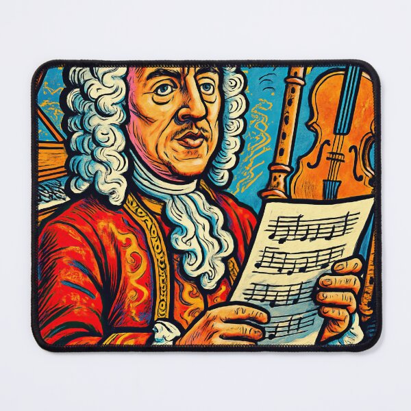 Item preview, Georg Philipp Telemann | Comics stylCartoone -  designed and sold by ComicsFactory.