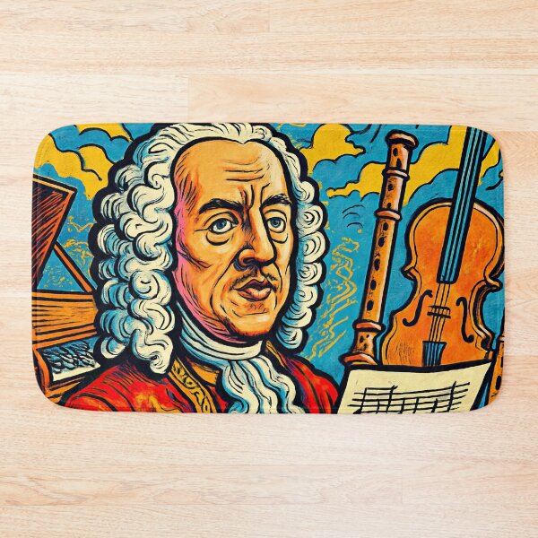 Item preview, Georg Philipp Telemann | Comics stylCartoone -  designed and sold by ComicsFactory.