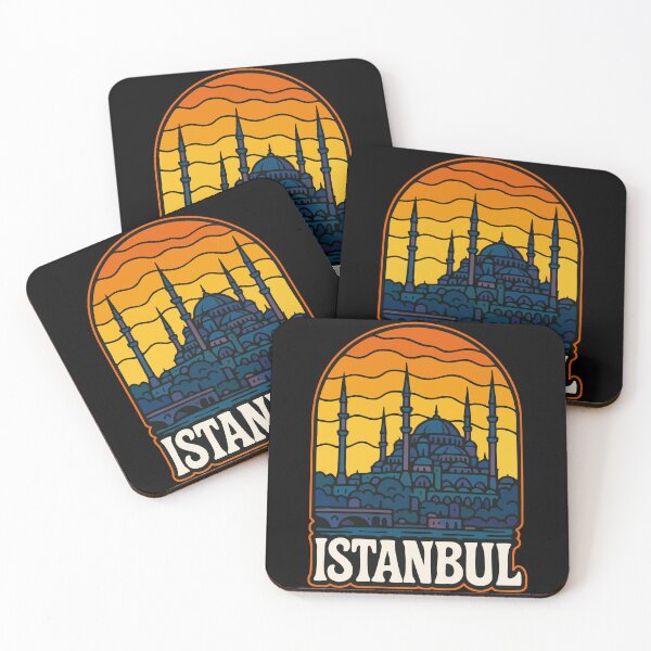 Item preview, Istanbul Turkey Retro Travel designed and sold by TomFrontierArt.