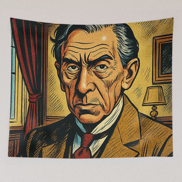 Item preview, George Arliss | Comics stylCartoone -  designed and sold by ComicsFactory.