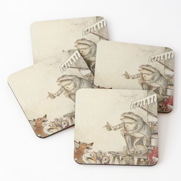Item preview, Arthur Rackham - Aesop's Fables 1912 - The Quack Frog designed and sold by Grand Illusions.