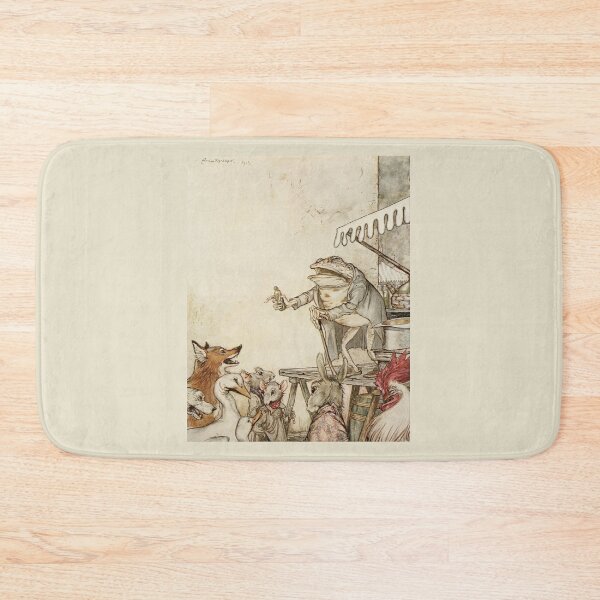 Item preview, Arthur Rackham - Aesop's Fables 1912 - The Quack Frog designed and sold by Grand Illusions.