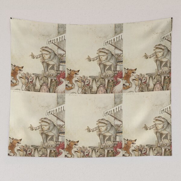 Item preview, Arthur Rackham - Aesop's Fables 1912 - The Quack Frog designed and sold by Grand Illusions.