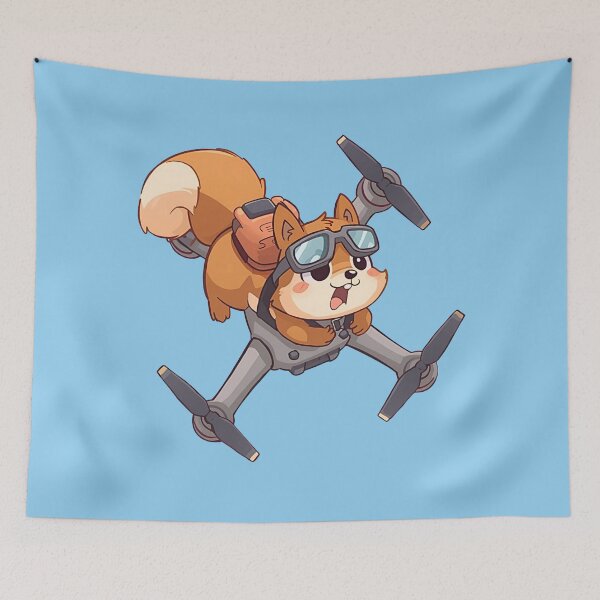 Item preview, Flying Squirrel Drone Pilot designed and sold by Ivy-Triggs.