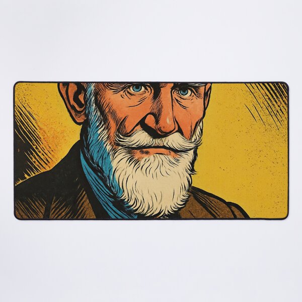 Item preview, George Bernard Shaw, author | Comics stylCartoone -  designed and sold by ComicsFactory.