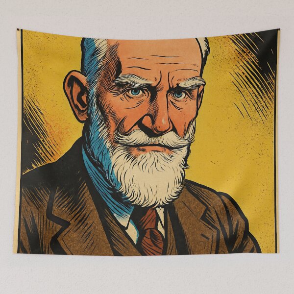 Item preview, George Bernard Shaw, author | Comics stylCartoone -  designed and sold by ComicsFactory.