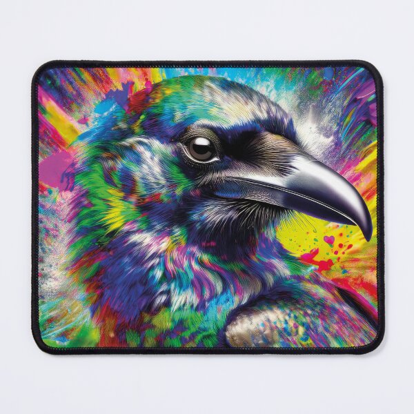 Item preview, Chromatic Crow – Mystic Intelligence Art designed and sold by Becky-Poppins.