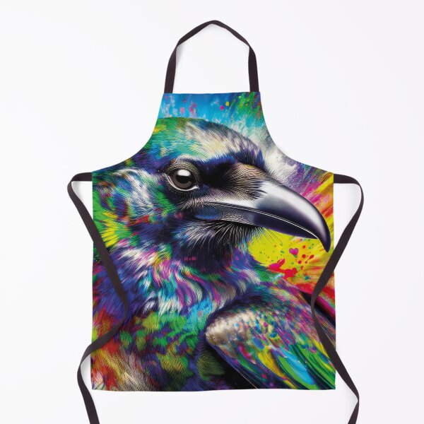 Item preview, Chromatic Crow – Mystic Intelligence Art designed and sold by Becky-Poppins.