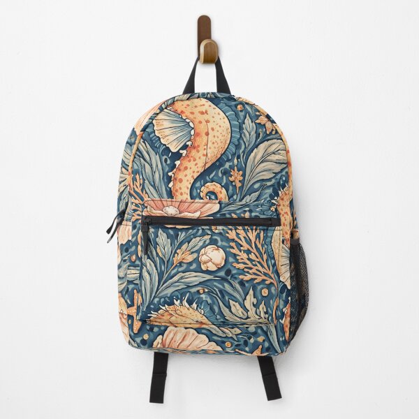 Item preview, Seahorse and Shell Tessellation designed and sold by TenderPawStudio.
