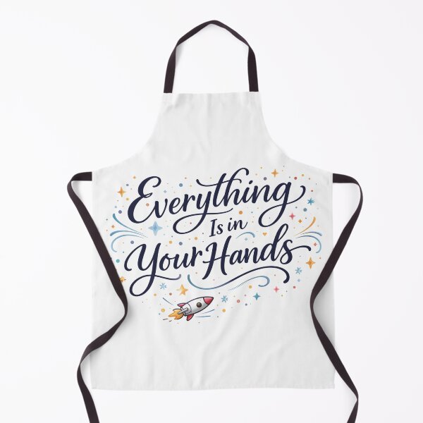 Item preview, Everything Is in Your Hands – Inspirational Hand Lettering designed and sold by Alekska-Art.