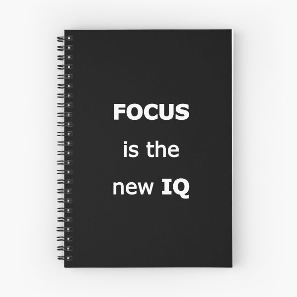 Item preview, Focus Is The New IQ Minimalist Wisdom designed and sold by Mikidesign1988.