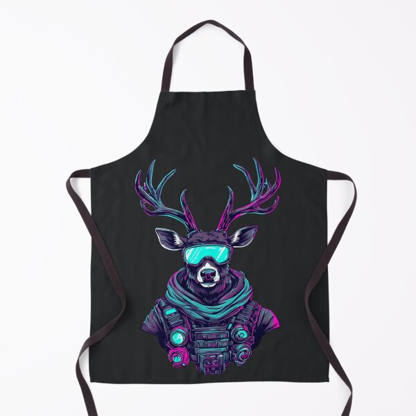 Item preview, Kopie von Neon Tactical Stag - Cyberpunk Gorpcore Spirit designed and sold by Shift-Bloom.
