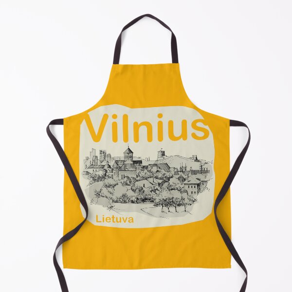 Item preview, Old Town of Vilnius, Lithuania, hand drawing designed and sold by studio838.