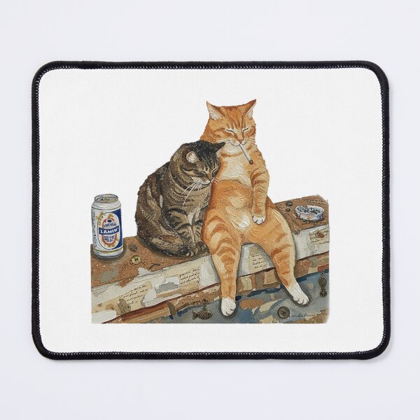 Item preview, Funny Smoking Cat - Vintage Cigarette designed and sold by Steele-Art.