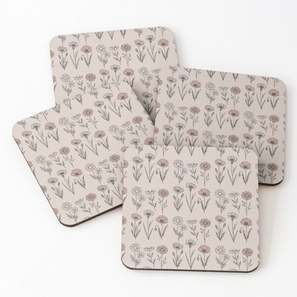 Item preview, Vintage Wildflower Line Art – Minimalist Boho Floral Botanical  designed and sold by stylishdzign.
