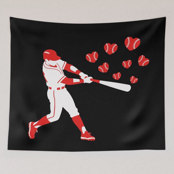 Item preview, Valentines Day Baseball Batter design Heart Men Boys Kid designed and sold by Colorfulman.