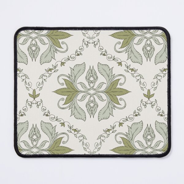 Item preview, Vintage Botanical Ogee - Biophilic Green designed and sold by dreamprint.