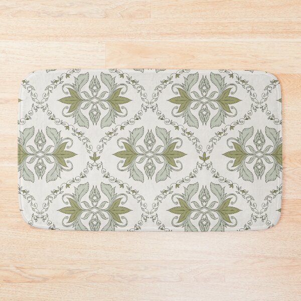 Item preview, Vintage Botanical Ogee - Biophilic Green designed and sold by dreamprint.