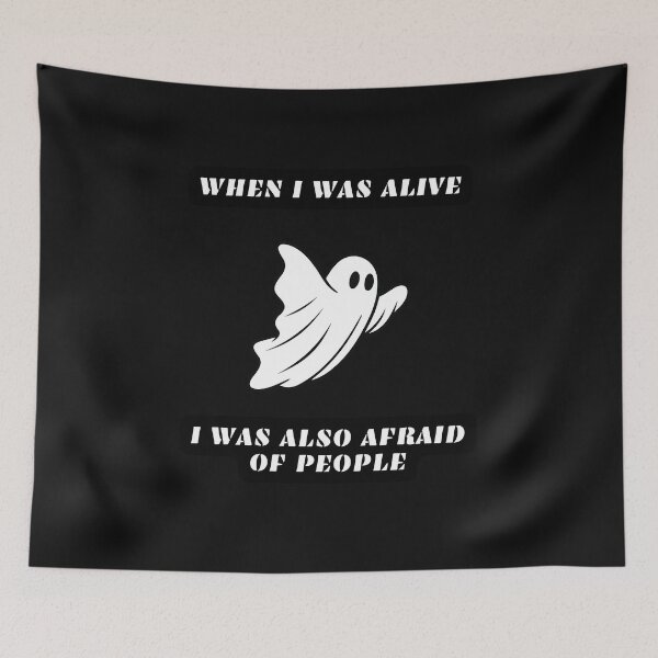 Item preview, When I Was Alive Sacrastic T-Shirt For Introvertic People Sweet Sarcasm designed and sold by Martysstore.